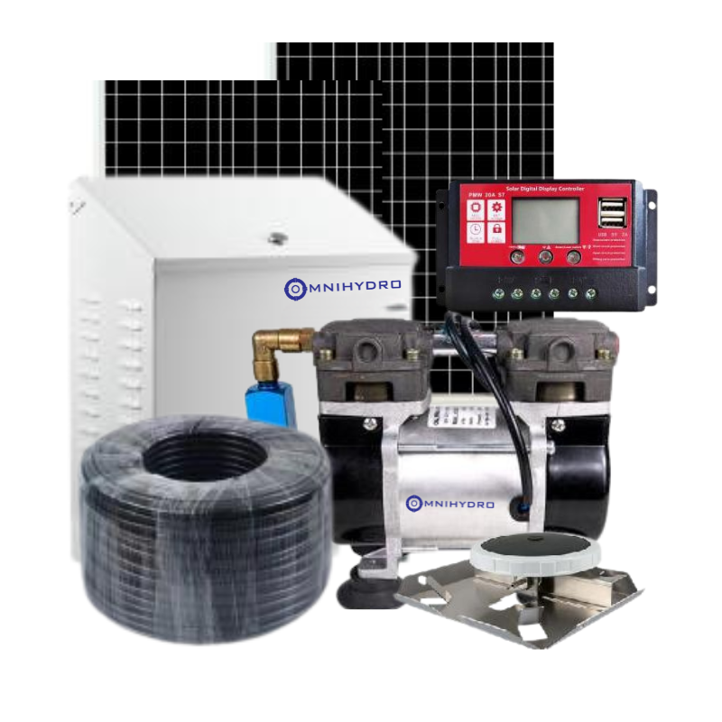 OAC-150 | Up to 0.5 acres, Solar-powered, Wide Air Distribution