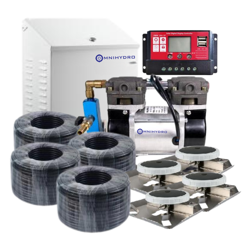 OAC-500, Up to 2 acres, Solar-powered, Wide-air Distribution