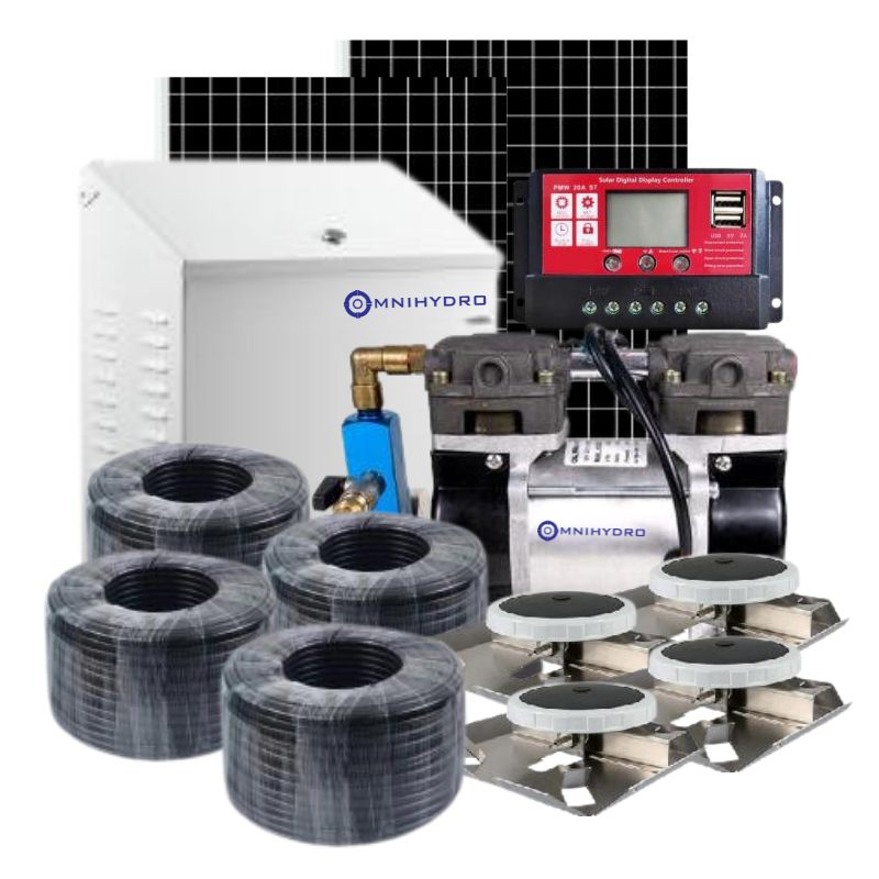 OAC-500, Up to 2 acres, Solar-powered, Wide-air Distribution