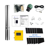 OmniHydro 3OSP24-426 solar submersible pump up to 426 ft with 24 GPM and 1.3HP