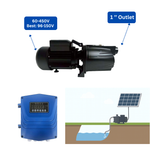 OSCP-1200-11 | Up to 229 ft, 11 GPM, 1 HP, 1200 W | Solar Surface Pump with External Controller
