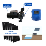 OSCP-1200-35 | Up to 121 ft, 34.8 GPM, 1.2 HP , 1200 W | Solar Surface Pump with External Controller