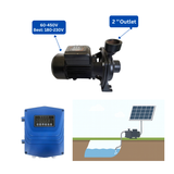 OSCP-1500-97 | Up to 85 ft, 97 GPM, 1.3 HP, 1500 W | Solar Surface Pump with External Controller