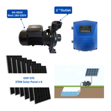 OSCP-1500-97 | Up to 85 ft, 97 GPM, 1.3 HP, 1500 W | Solar Surface Pump with External Controller