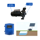 OSCP-700-22 | Up to 102 ft, 77 GPM, 700 W | Solar Surface Pump with External Controller