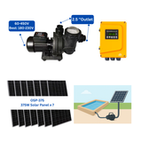 SPSP-1100S | Up to 72 ft, 129 GPM, 1600 W, swimming pool surface pump, with external controller
