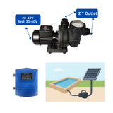 SPSP-250 | Up to 29.5 ft, 54 GPM, 0.54 HP, swimming pool surface pump, with internal controller