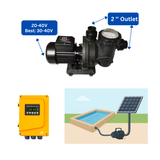 SPSP-250 | Up to 29.5 ft, 54 GPM, 0.54 HP, swimming pool surface pump, with internal controller