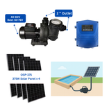 SPSP-370 | Up to 45.9 ft, 74.4 GPM, 1 HP, swimming pool surface pump, with internal controller