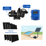 SPSP-550 | Up to 59.1 ft, 83.8 GPM, 1.34 HP, swimming pool surface pump, with internal controller